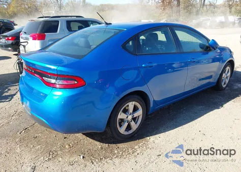 2015 Dodge Dart Sxt из США, поврежденный, VIN 1C3CDFBB0FD346039